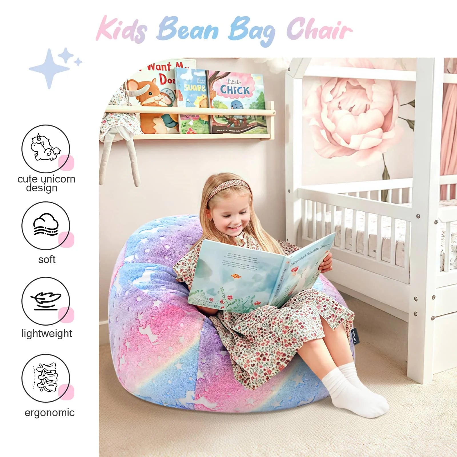 COMAX Children's Bean Bag Chair
