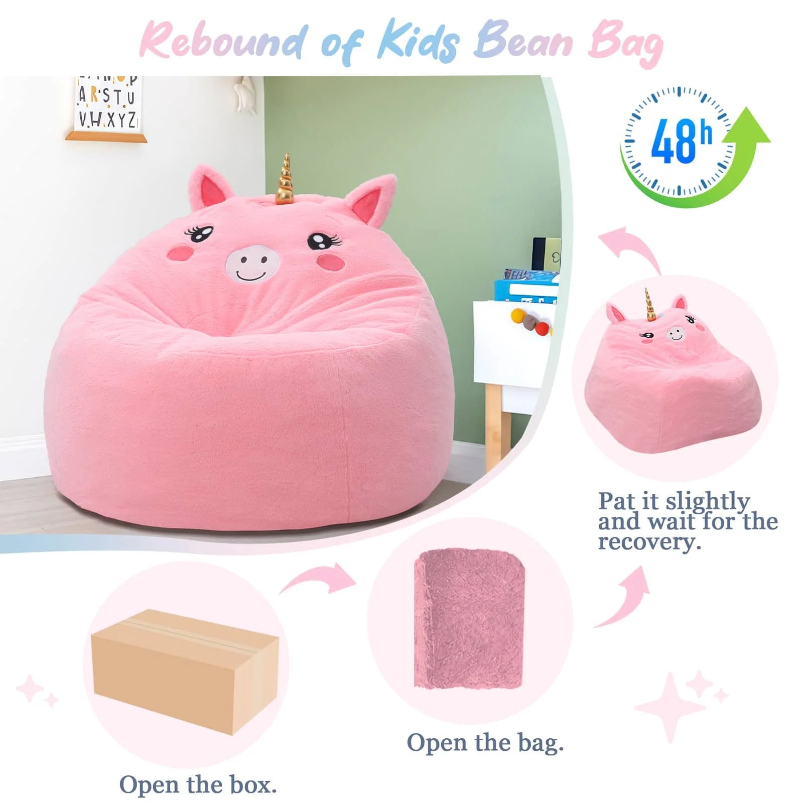 COMAX Children's Bean Bag Chair