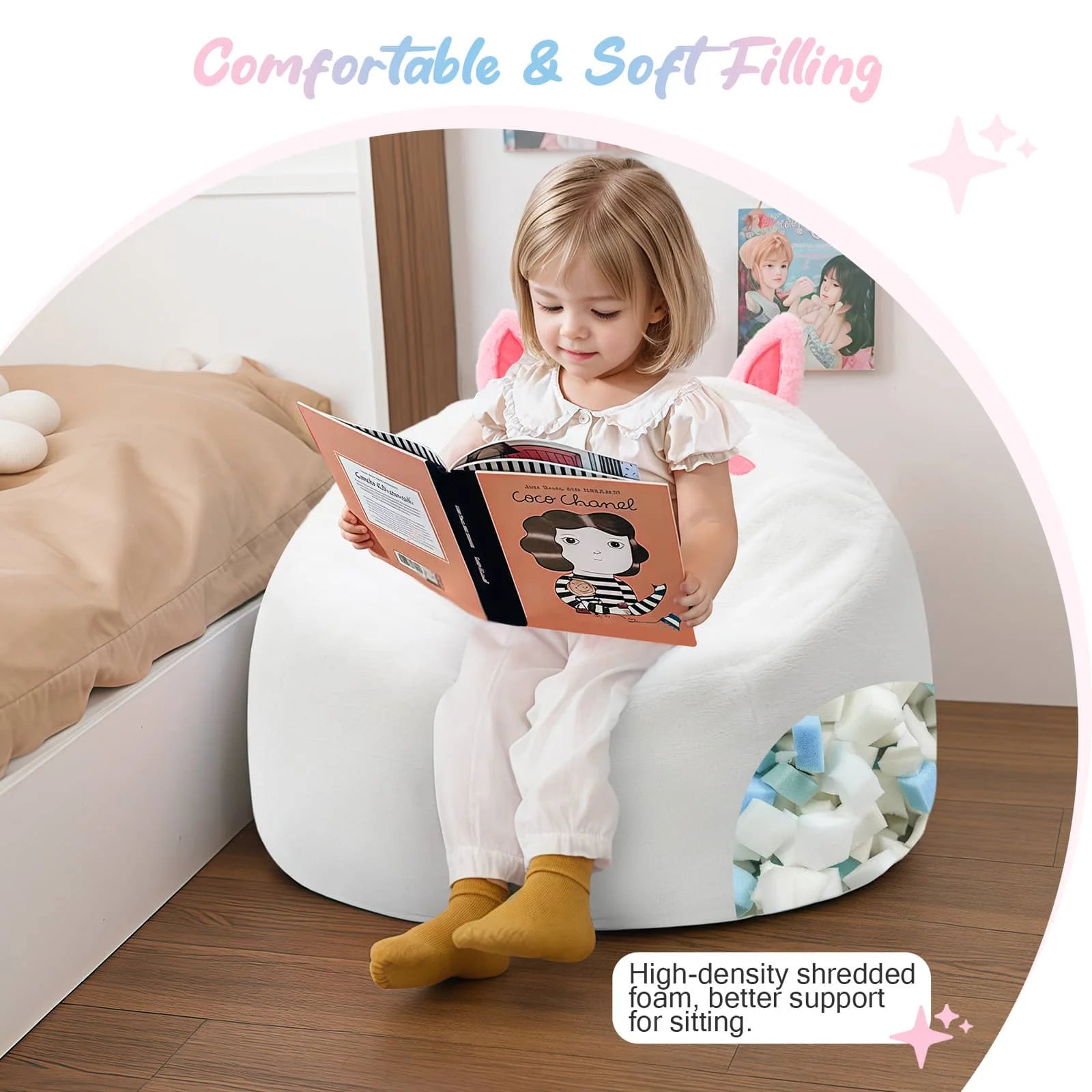 COMAX Children's Bean Bag Chair