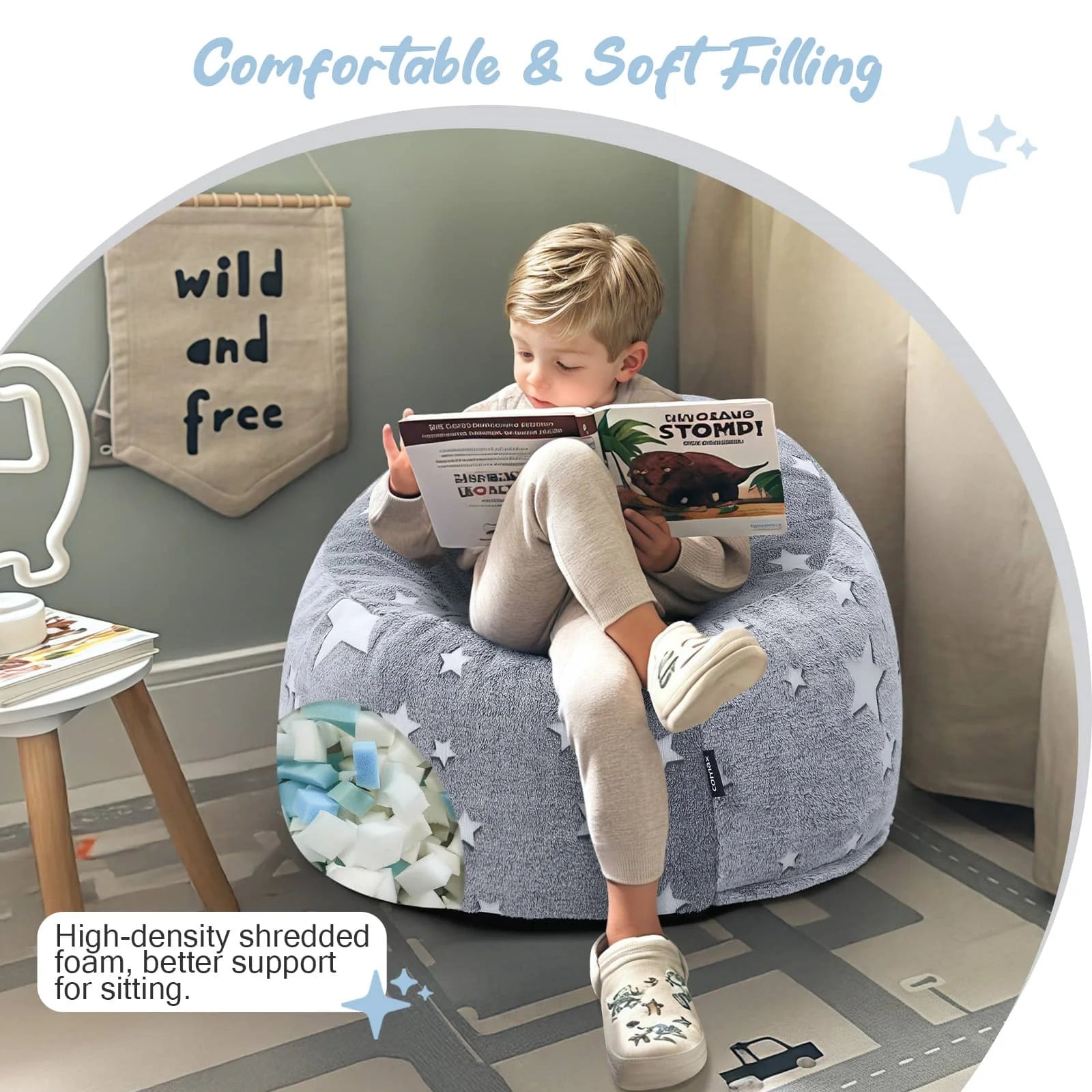COMAX Children's Bean Bag Chair