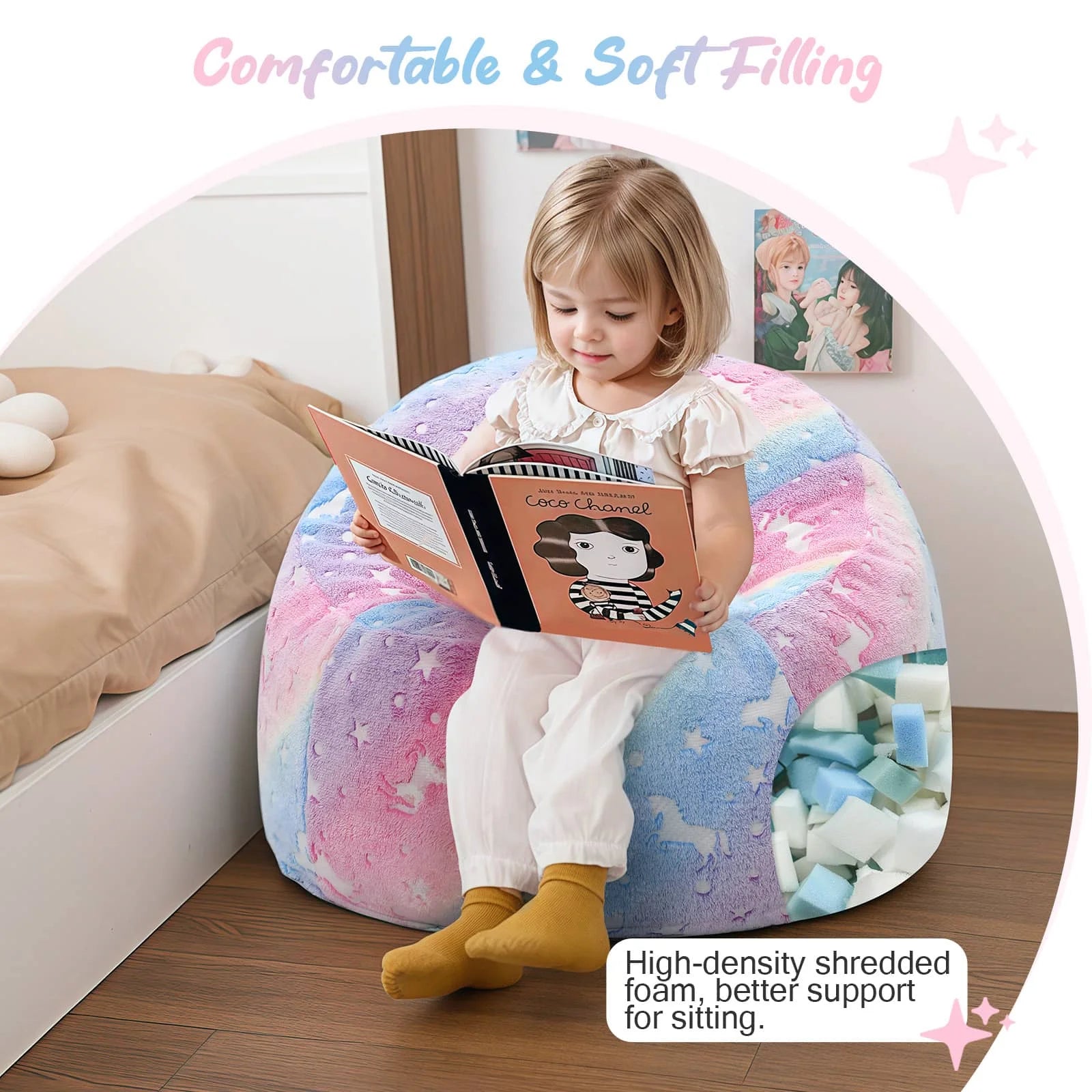COMAX Children's Bean Bag Chair