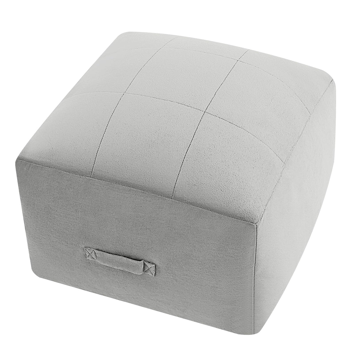 Grid Square Pouf Ottoman, 20"x20"x15" | MeMoreCool, photo 17