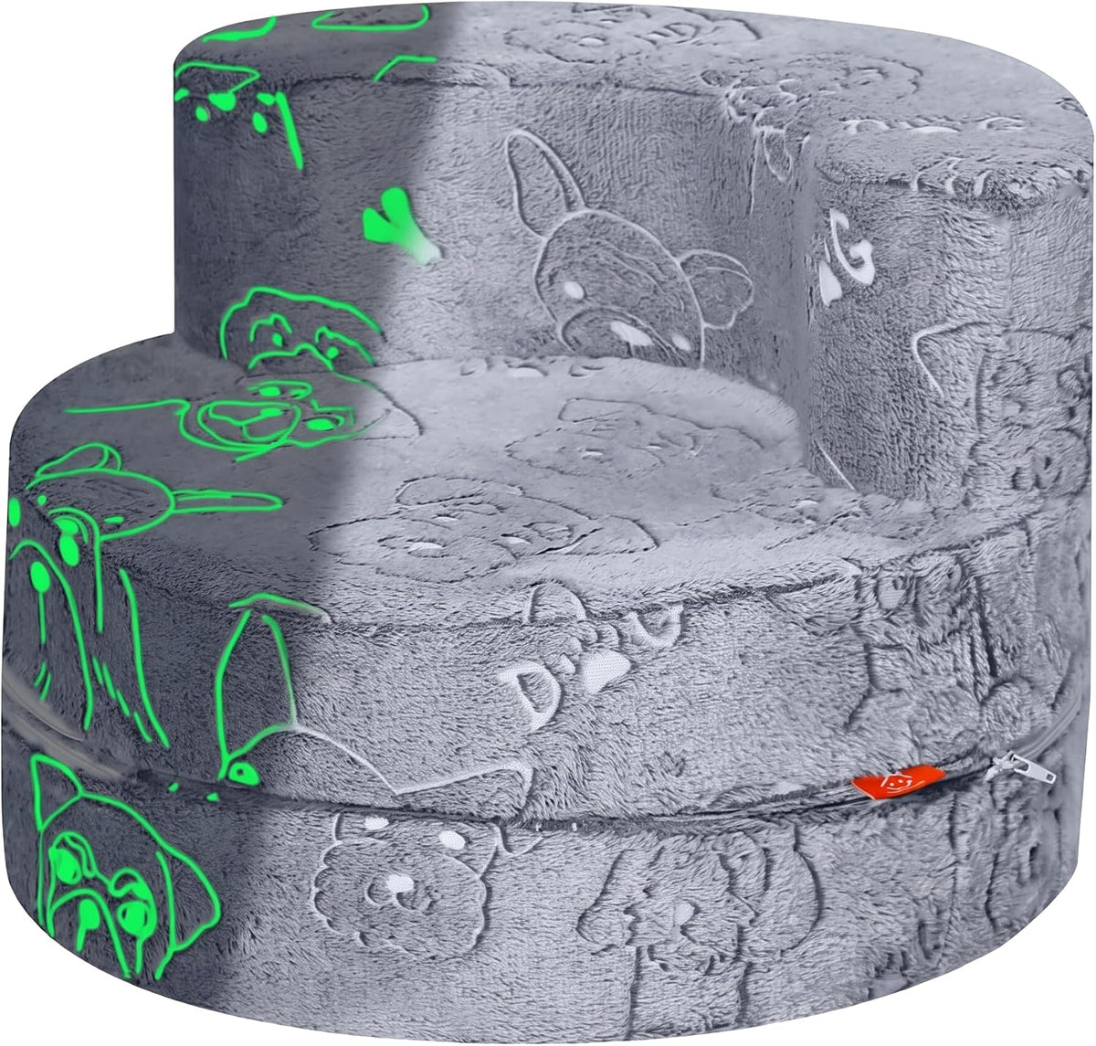 Glow Dinosaur Kids Chair, 4-in-1 Toddler Seat