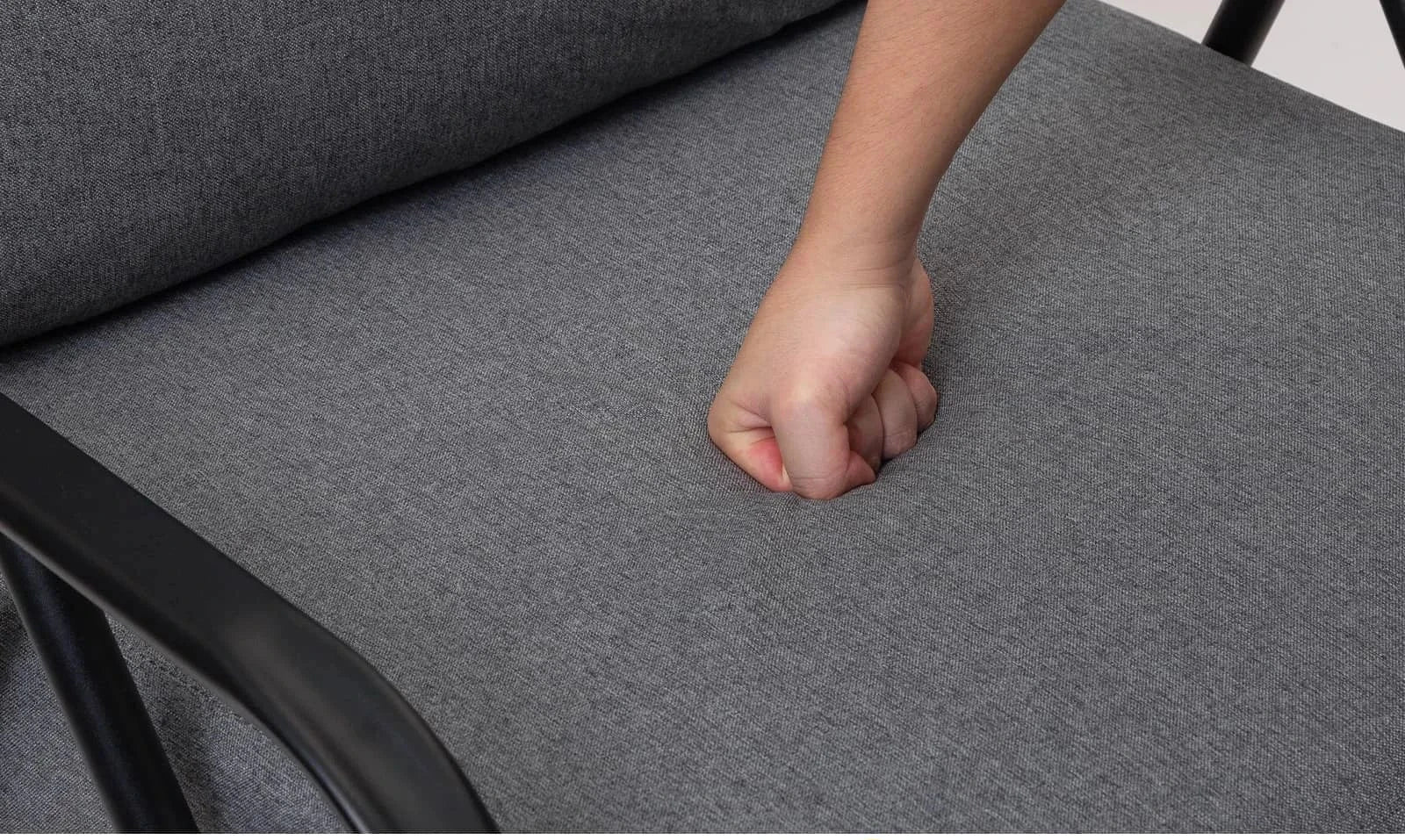 COMAX Glider Rocking Chair-Cotton and Linen Fabrics Good support