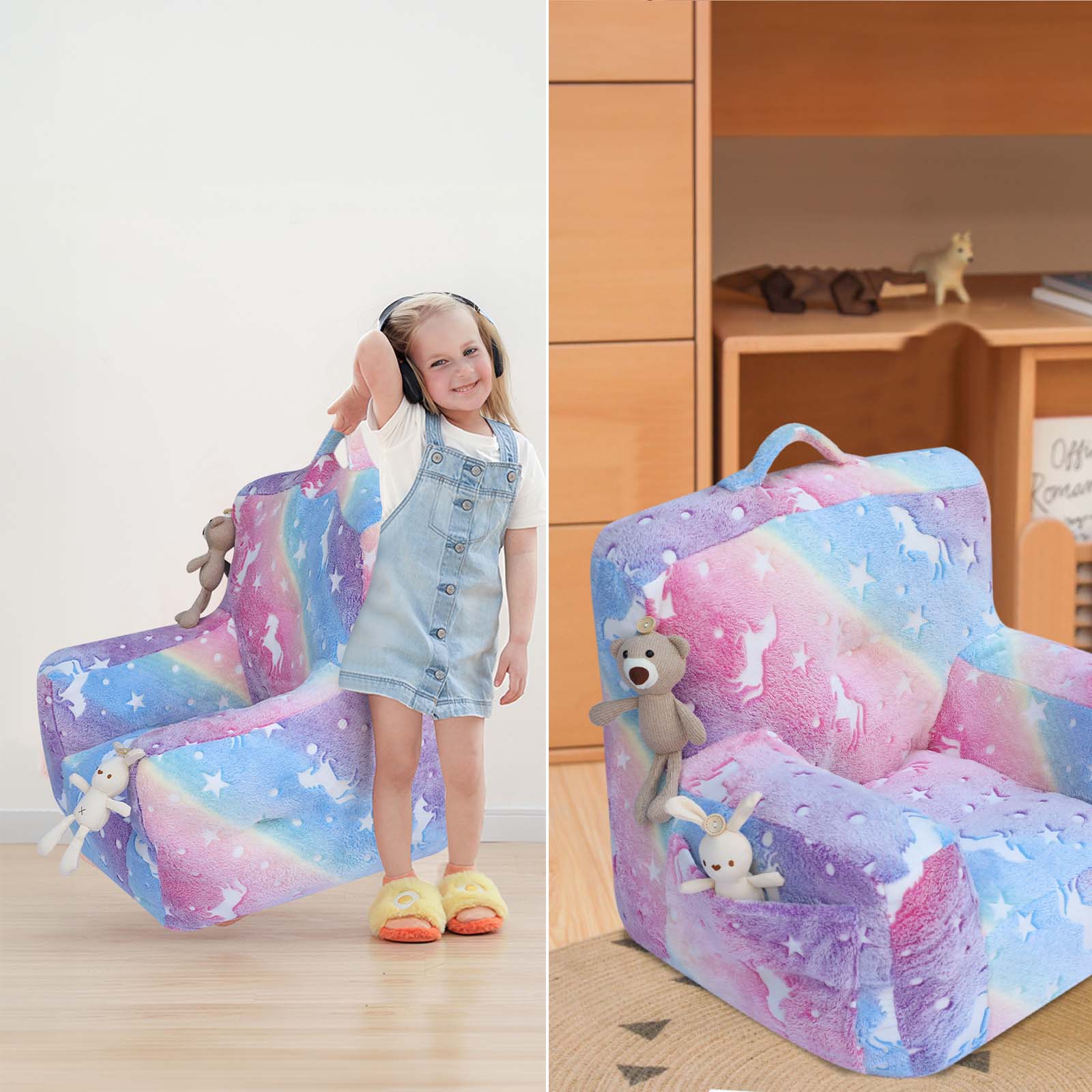 Sofa with Side Pocket | GlowSofa