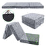 Folding Floor Mattress For Kids-Grey Dinosaur