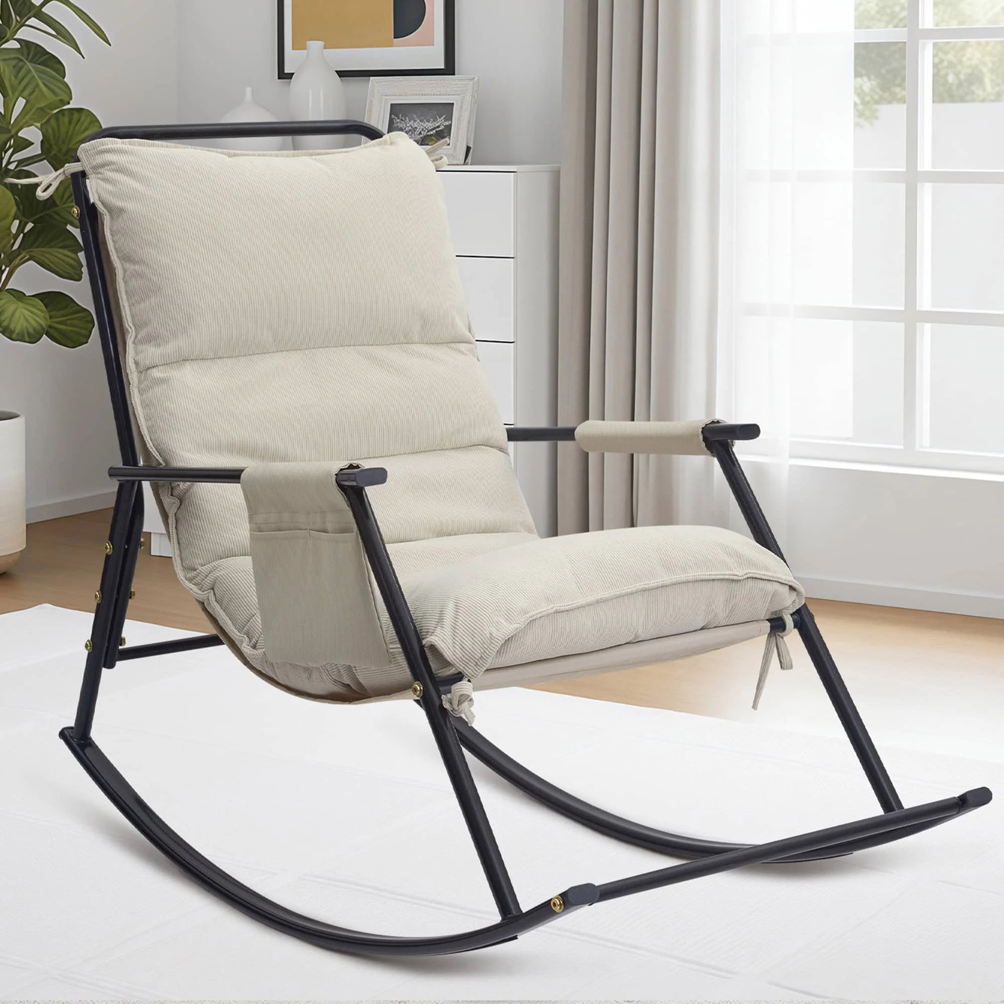 COMAX Rocking Chair scene-beige