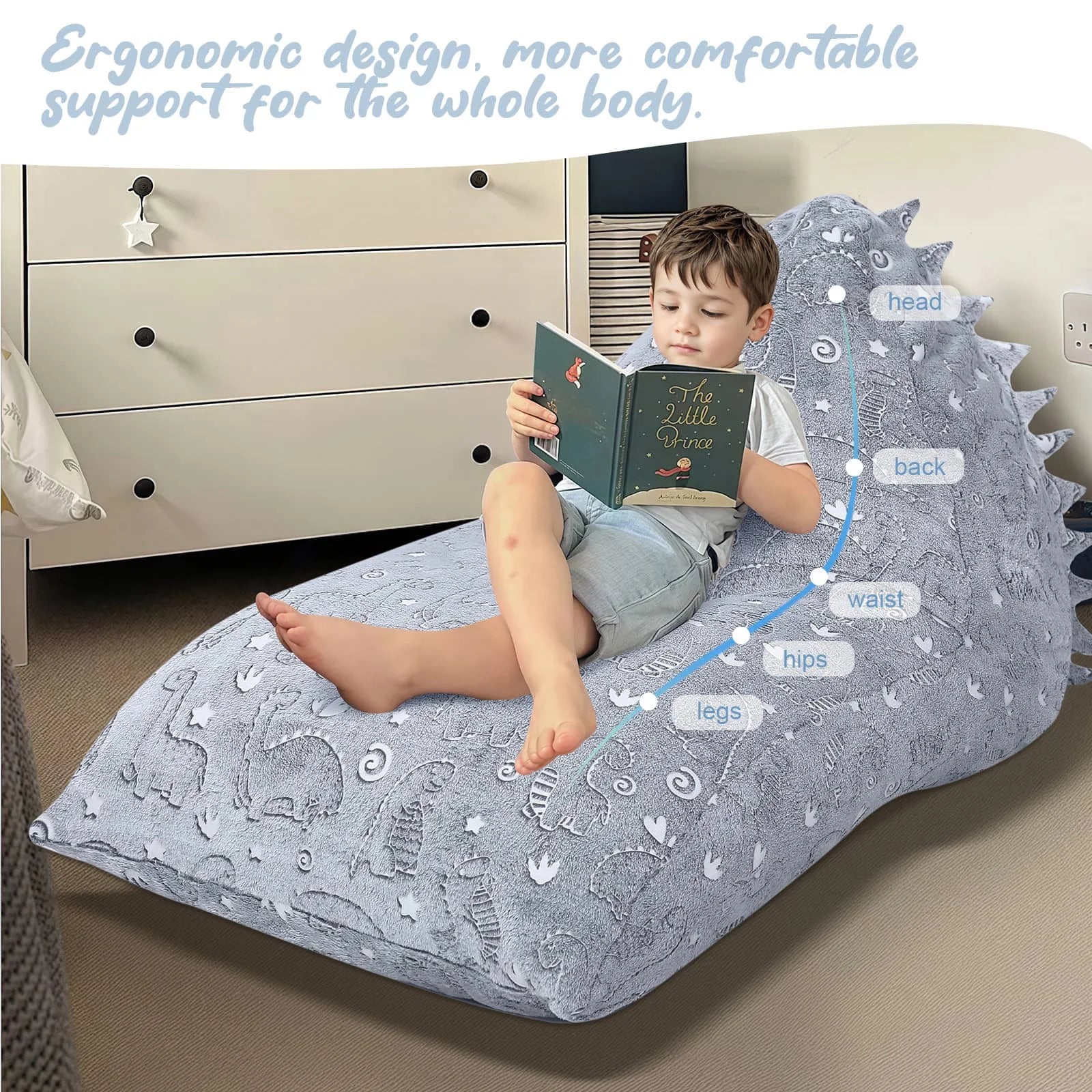 COMAX Kids Bean Bag Chairs