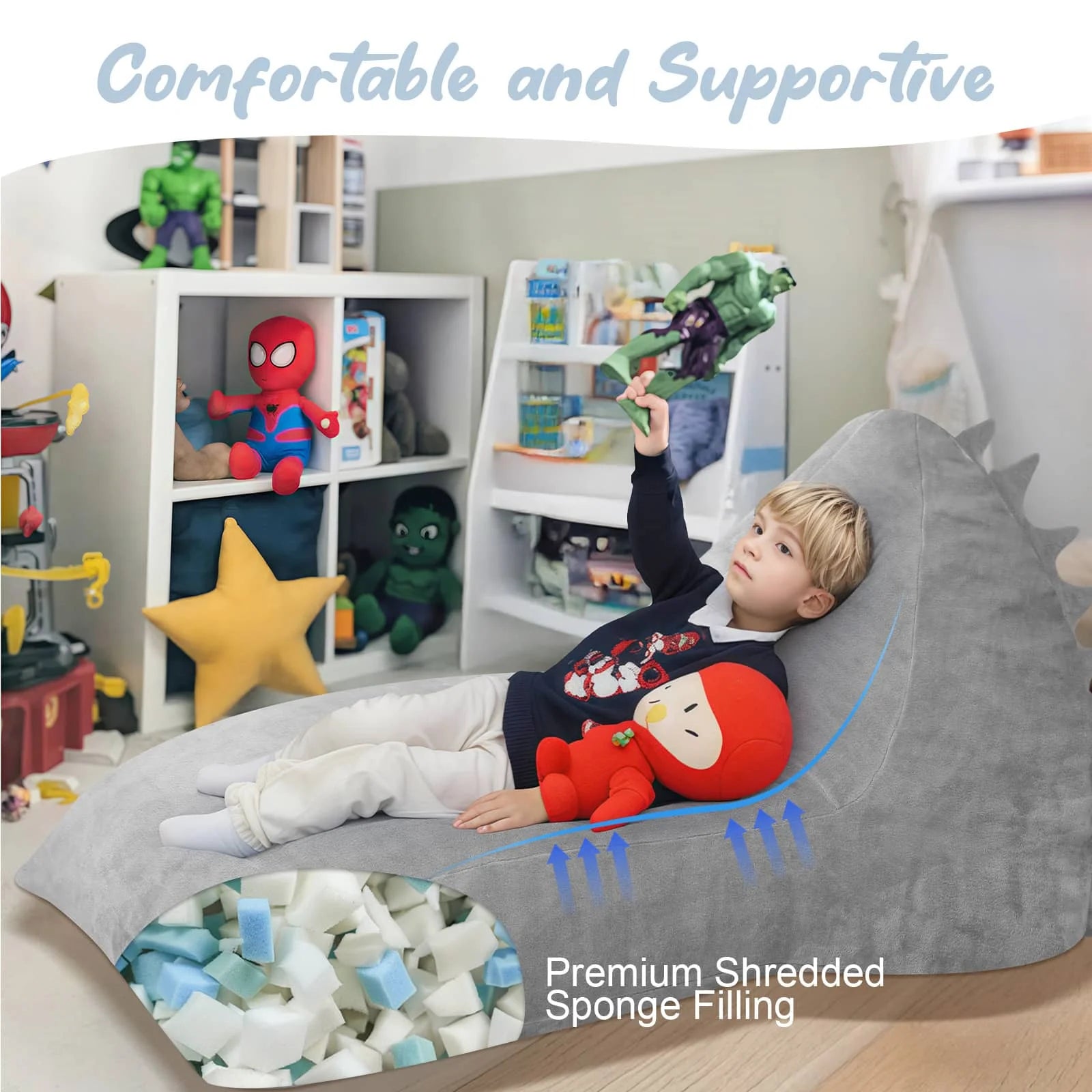 COMAX Kids Bean Bag Chairs