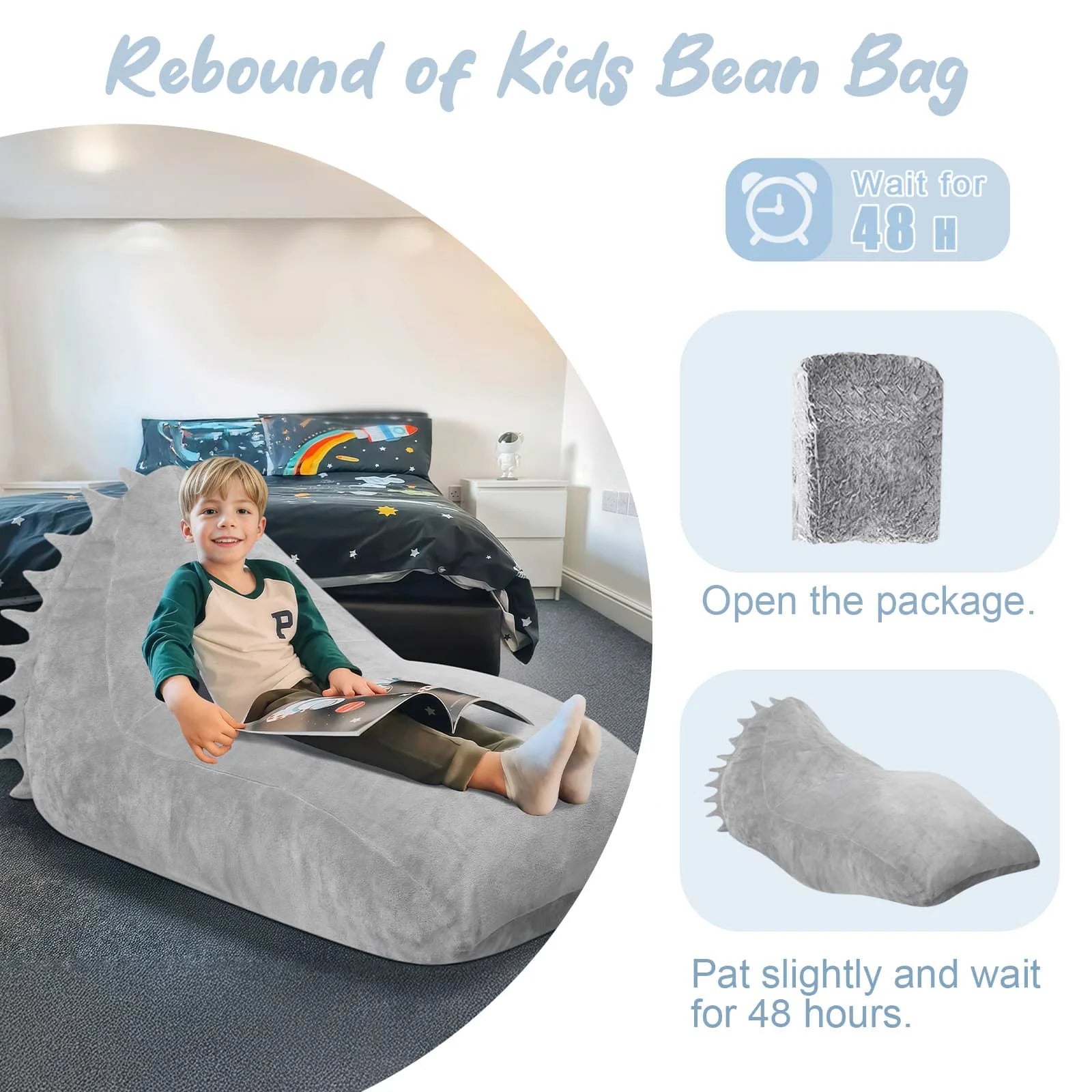 COMAX Kids Bean Bag Chairs