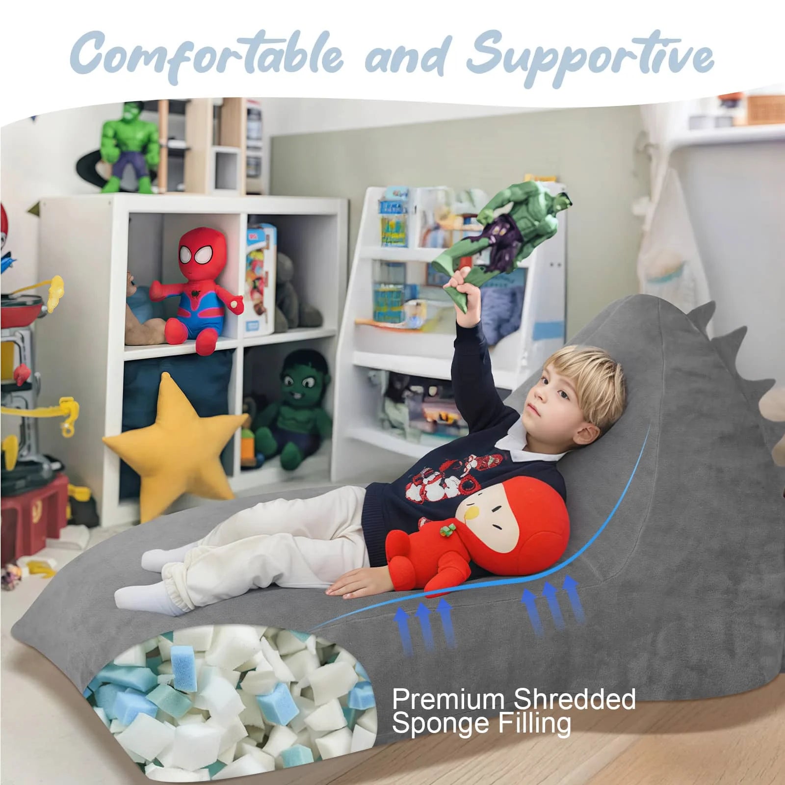 COMAX Kids Bean Bag Chairs