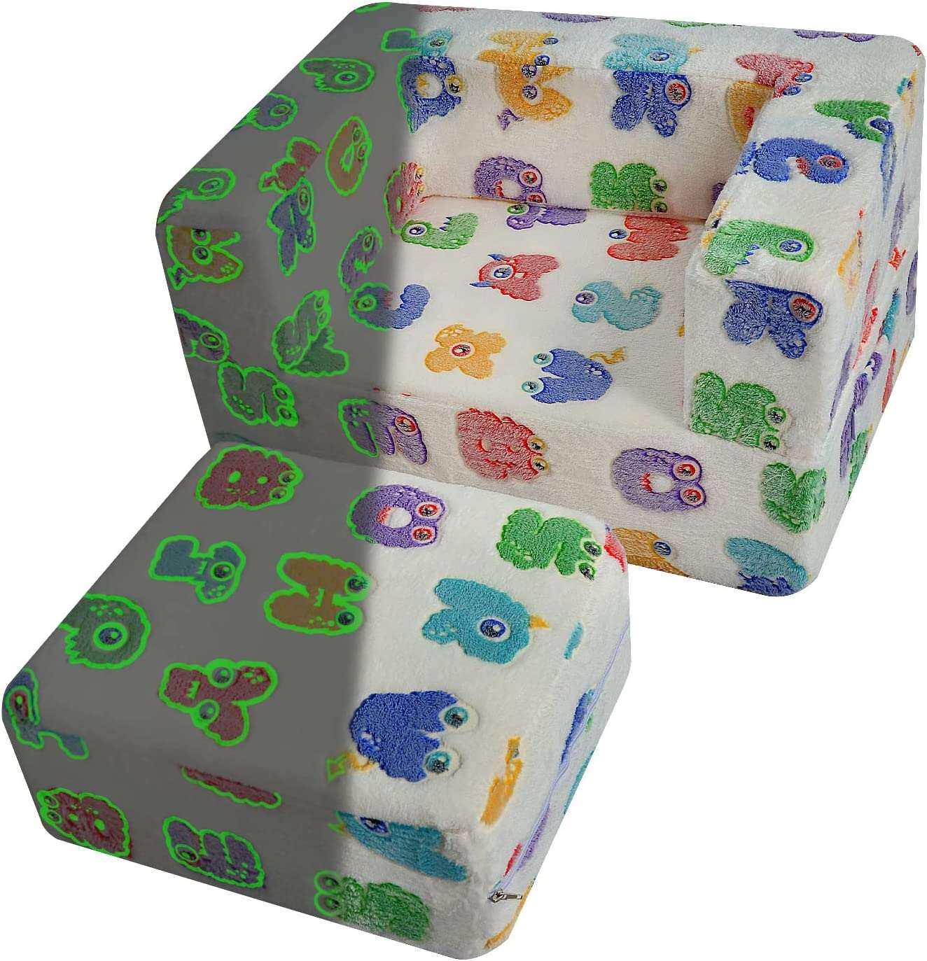 Alphabet Toddler Chair Glow in The Dark