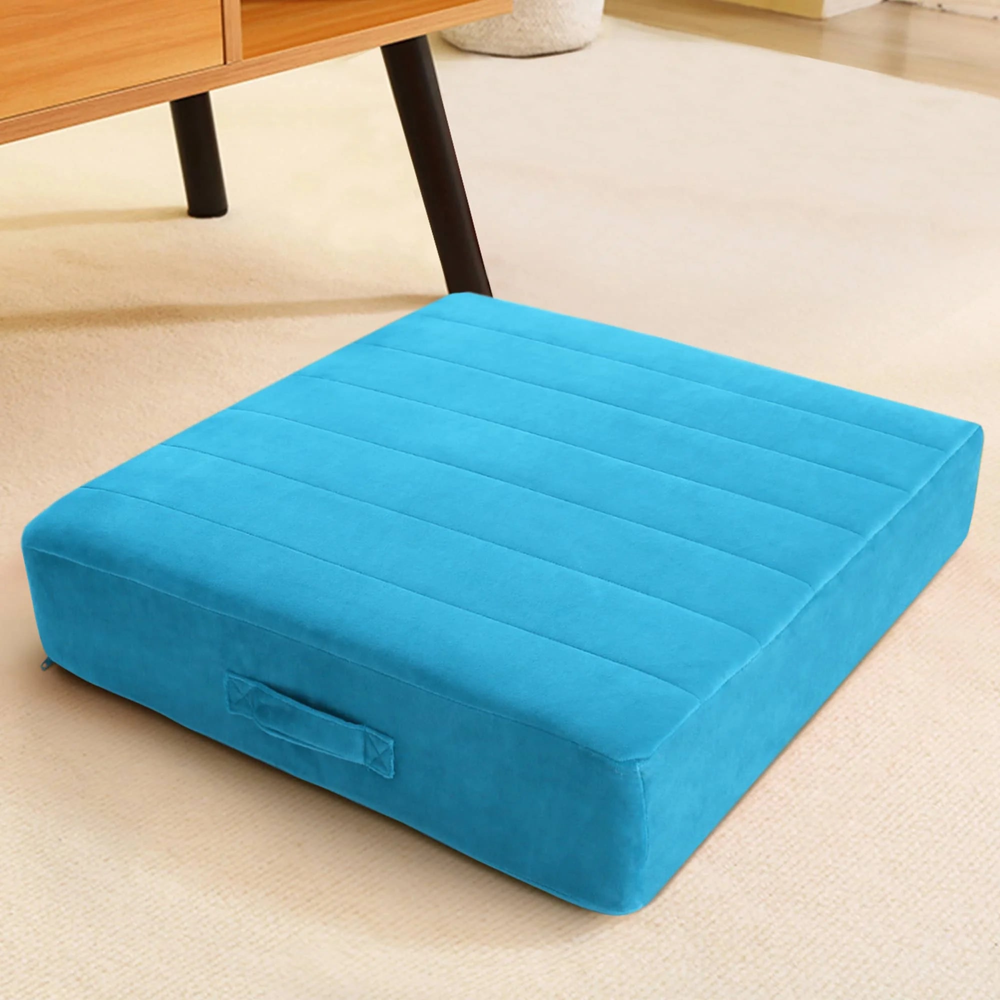 Glowosfa Large Floor Pillows-blue