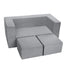 Convertible Kids Modular Couch-Grey