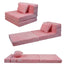 Unicorn Convertible Kids Foldable Floor MattressIGlowsofa