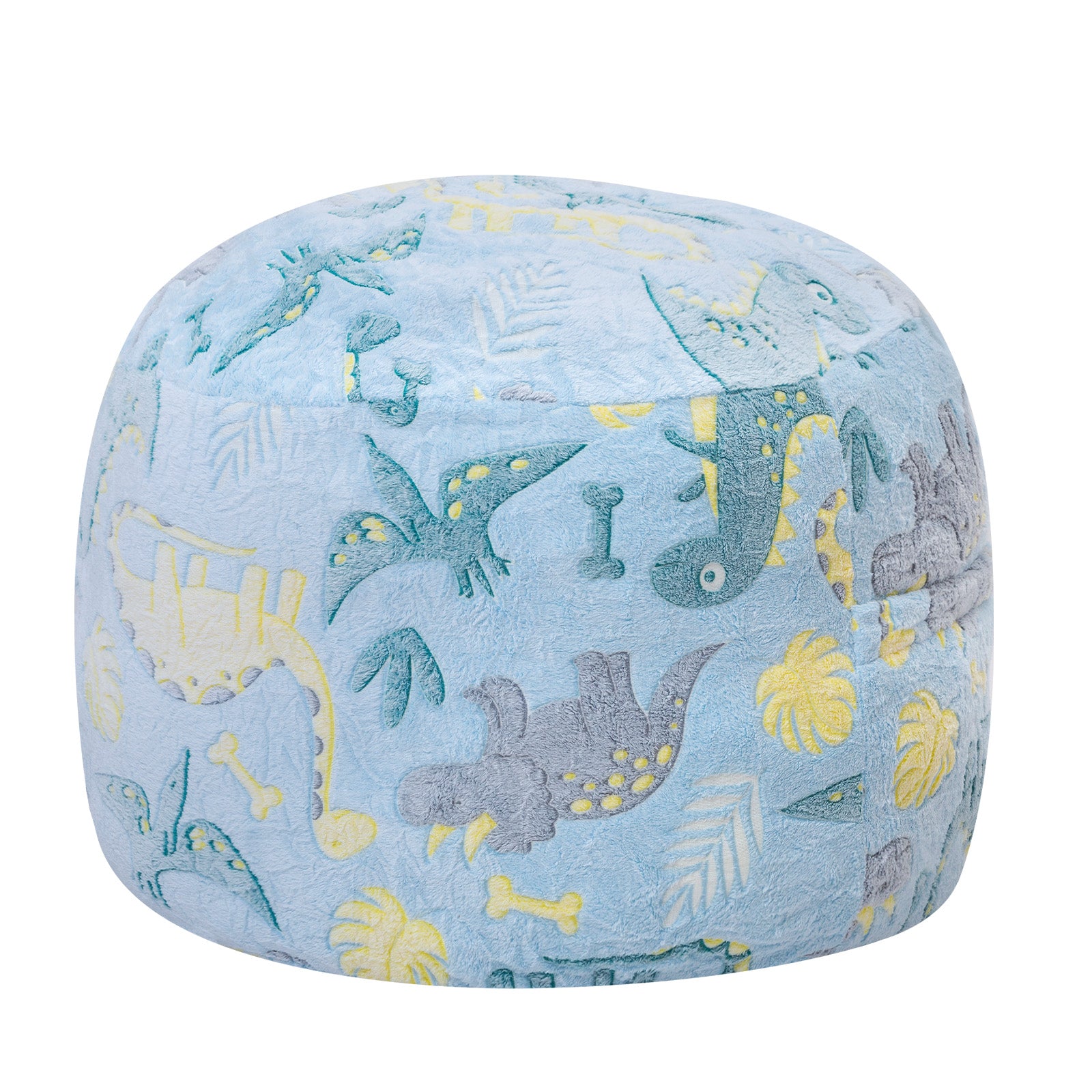 Comax's Blue Dinosaurs Bean Bag Chair for kids