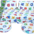 Glowsofa's Alphabet 8 pieces kids play couch set