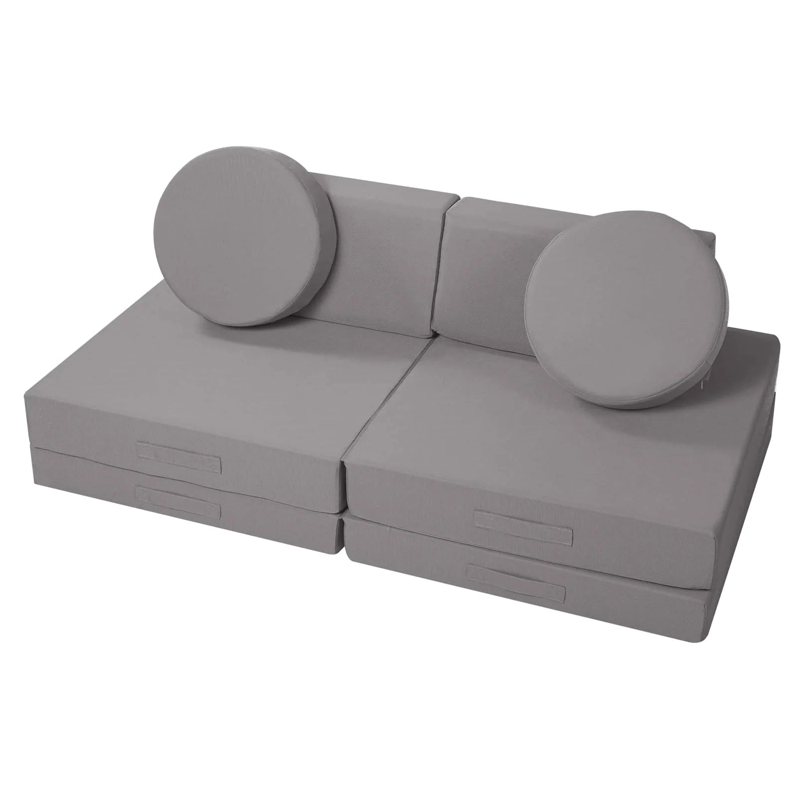 Kids Play Couch-Outdoor Sofas|Grey