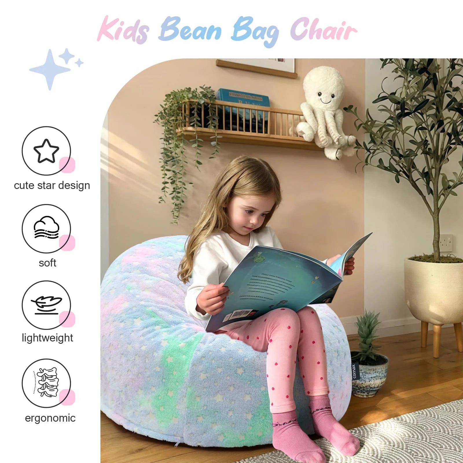 COMAX Children's Bean Bag Chair