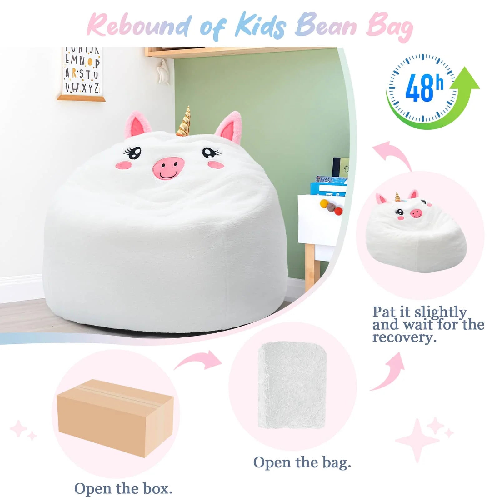 COMAX Children's Bean Bag Chair