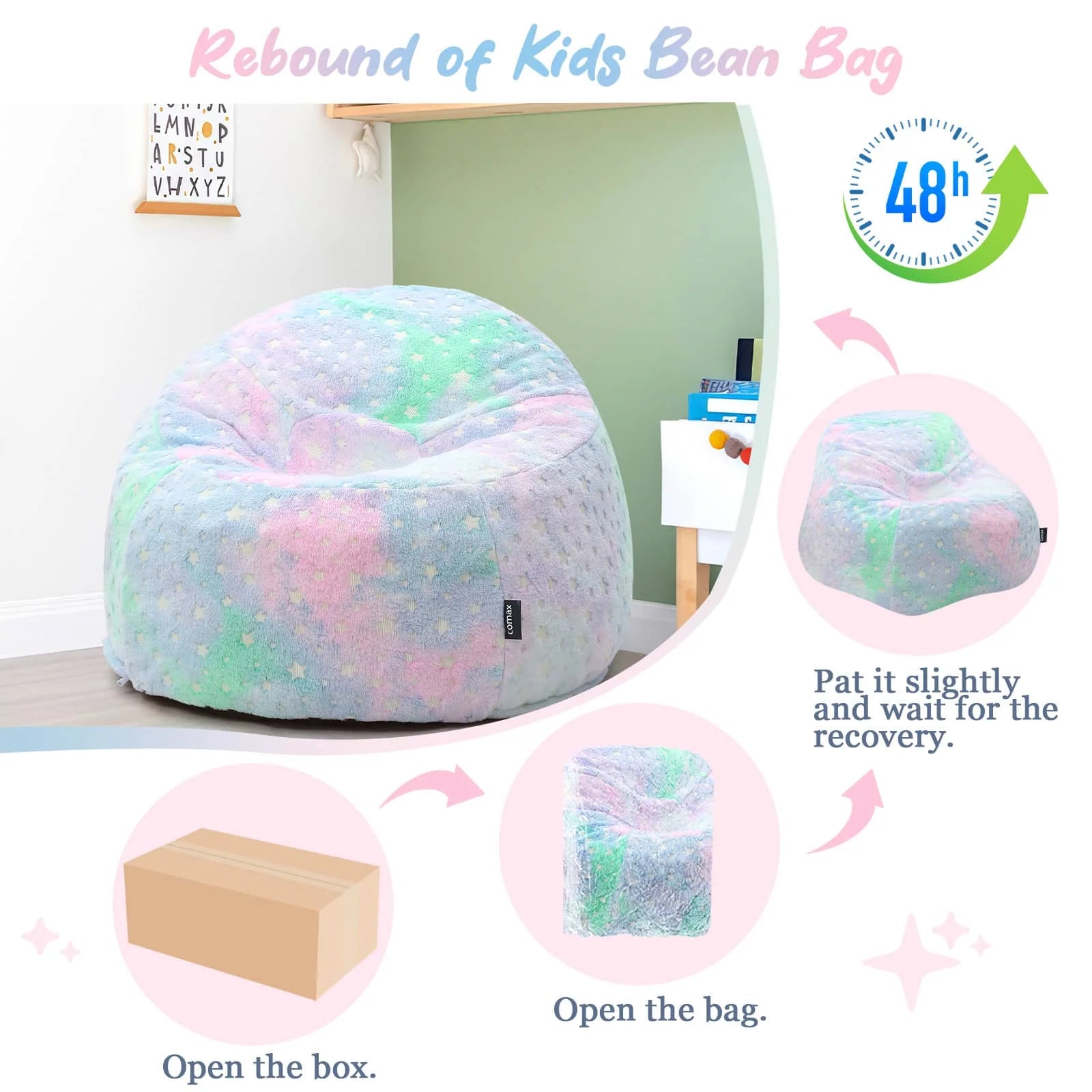 COMAX Children's Bean Bag Chair
