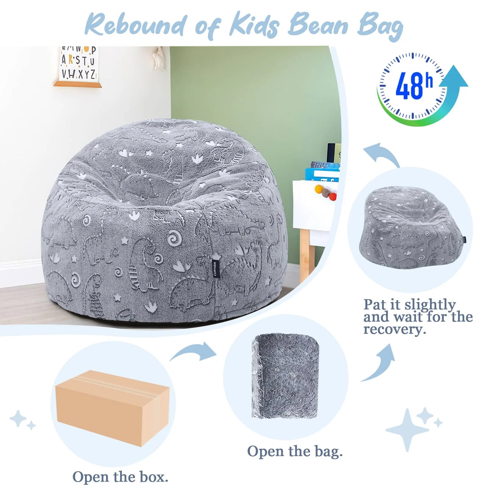 COMAX Children's Bean Bag Chair