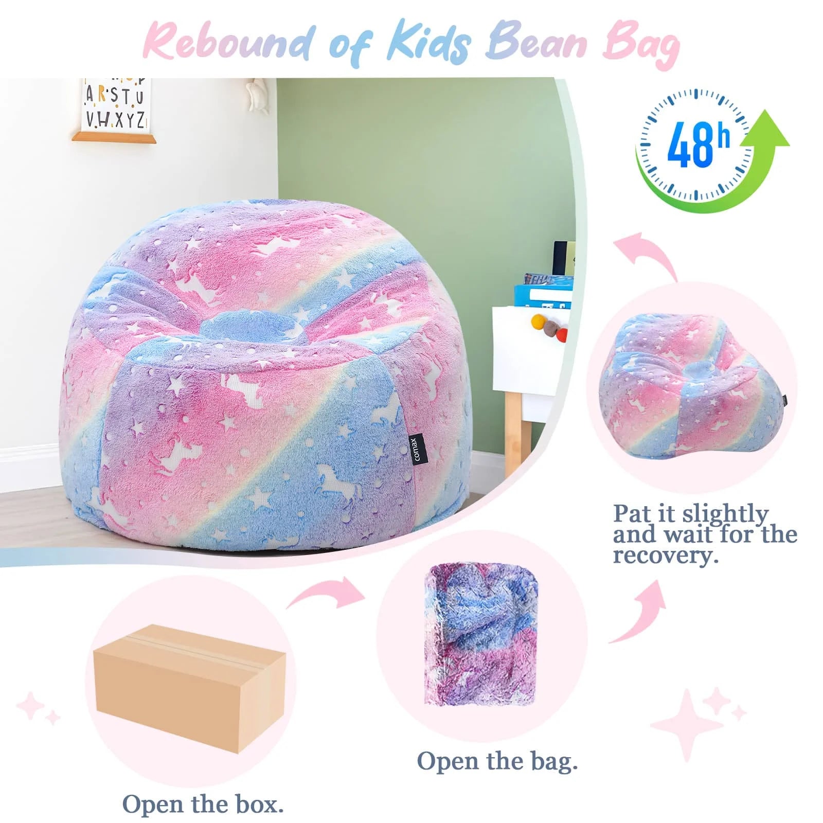 COMAX Children's Bean Bag Chair