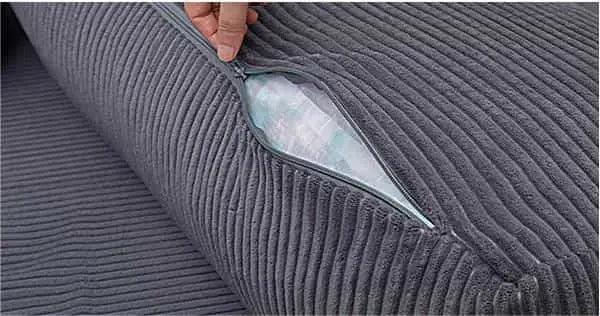 COMAX Floor Couch Bed has a removable and washable cover.