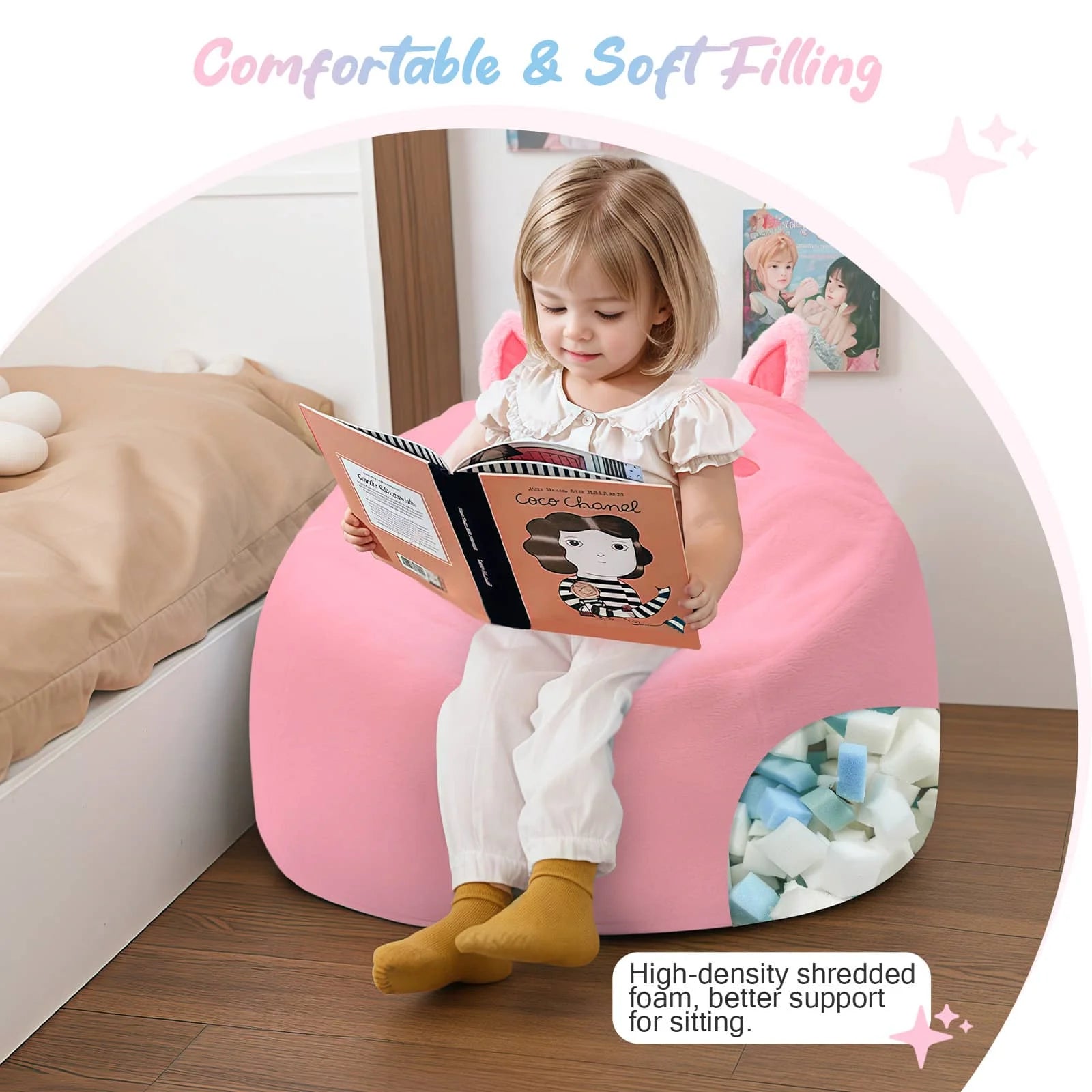COMAX Children's Bean Bag Chair