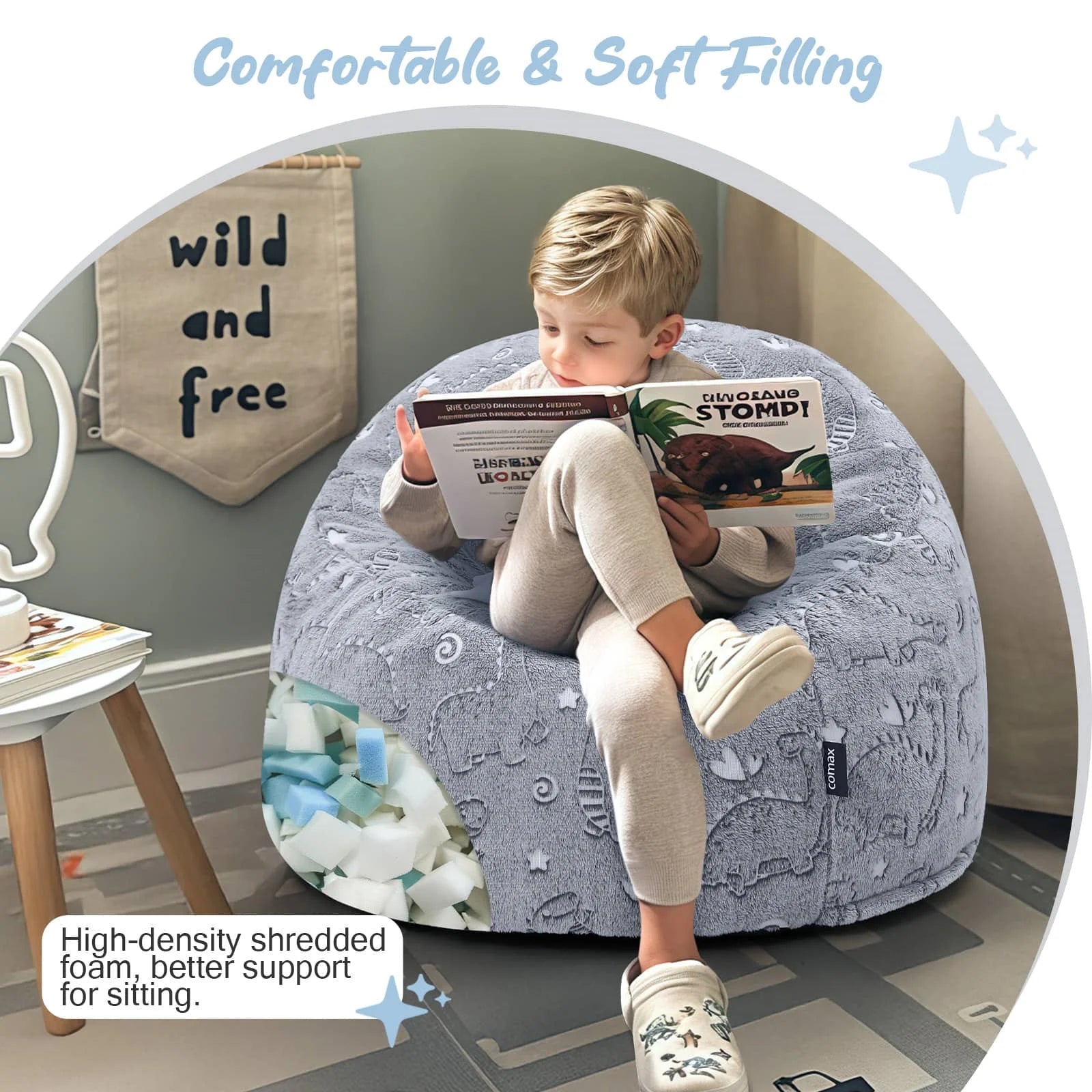 COMAX Children's Bean Bag Chair