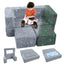 Kids Play Couch Glow in Dark | MeMoreCool
