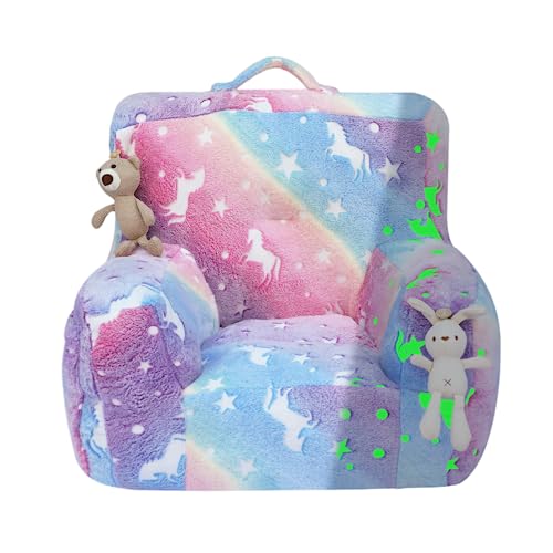 Kids Glow Couch Toddler Sofa Chair