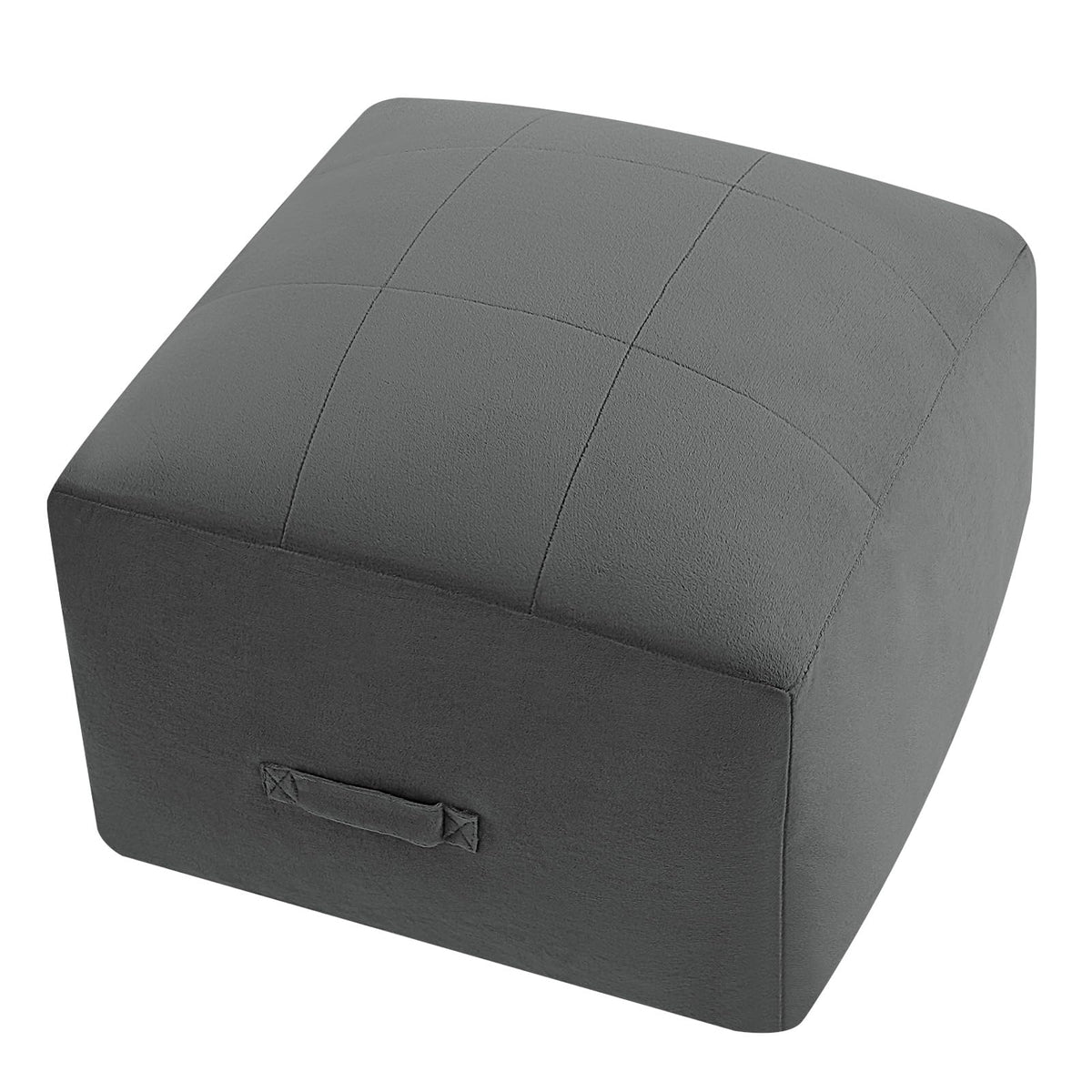 Grid Square Pouf Ottoman, 20"x20"x15" | MeMoreCool, photo 22