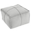 Round Pouf Ottoman Foot Rest, 20"x15"