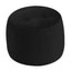 Stuffed Round Pouf Ottoman, 20"x15" Corduroy
