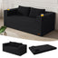 Queen Convertible Sofa Bed, Corduroy Folding Couch | MeMoreCool