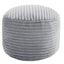Round Pouf Ottoman Foot Rest, 20"x15"