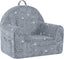 Dinosaur print — grey dinosaur fold-out kids couch