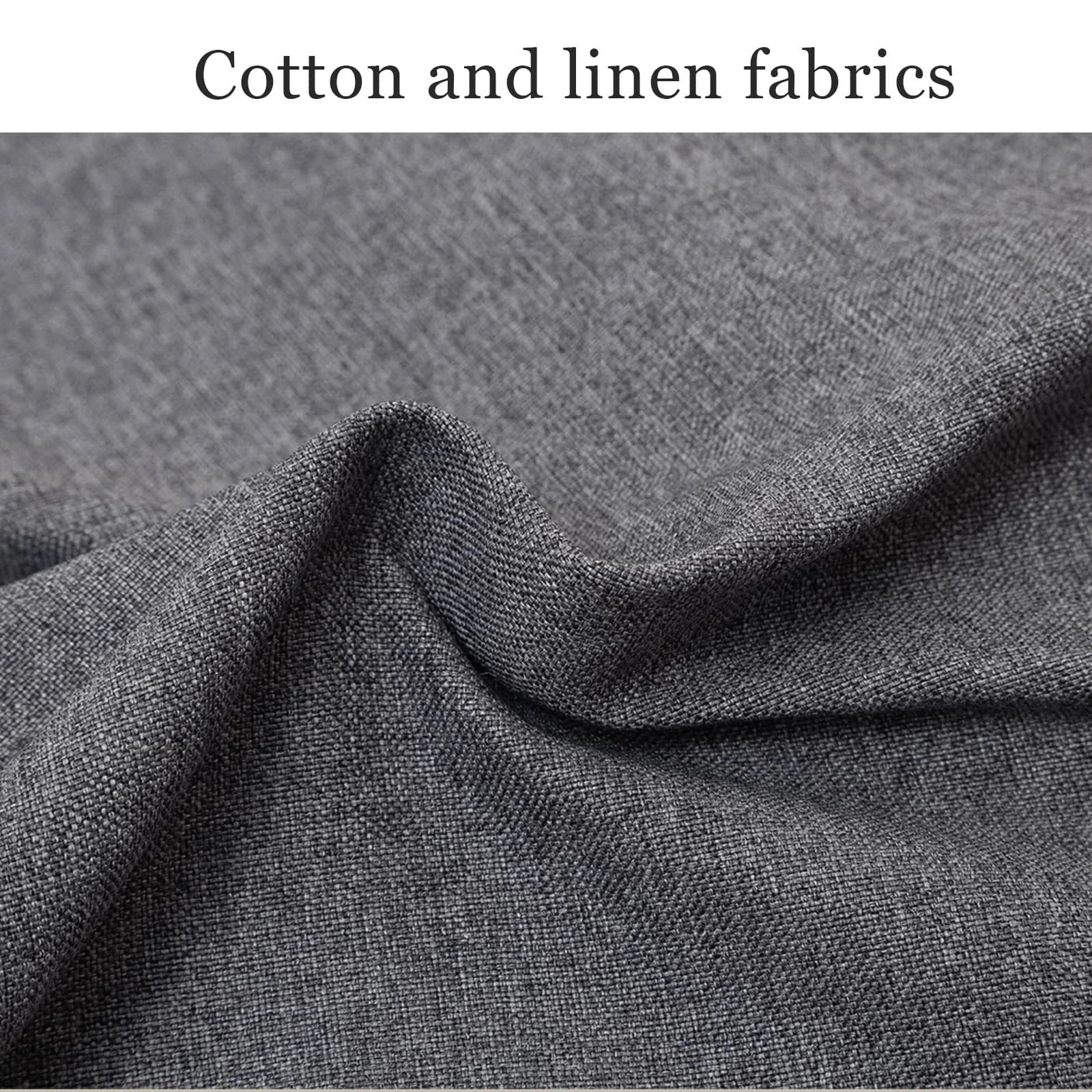 COMAX Glider Rocking Chair-Cotton and Linen Fabrics display