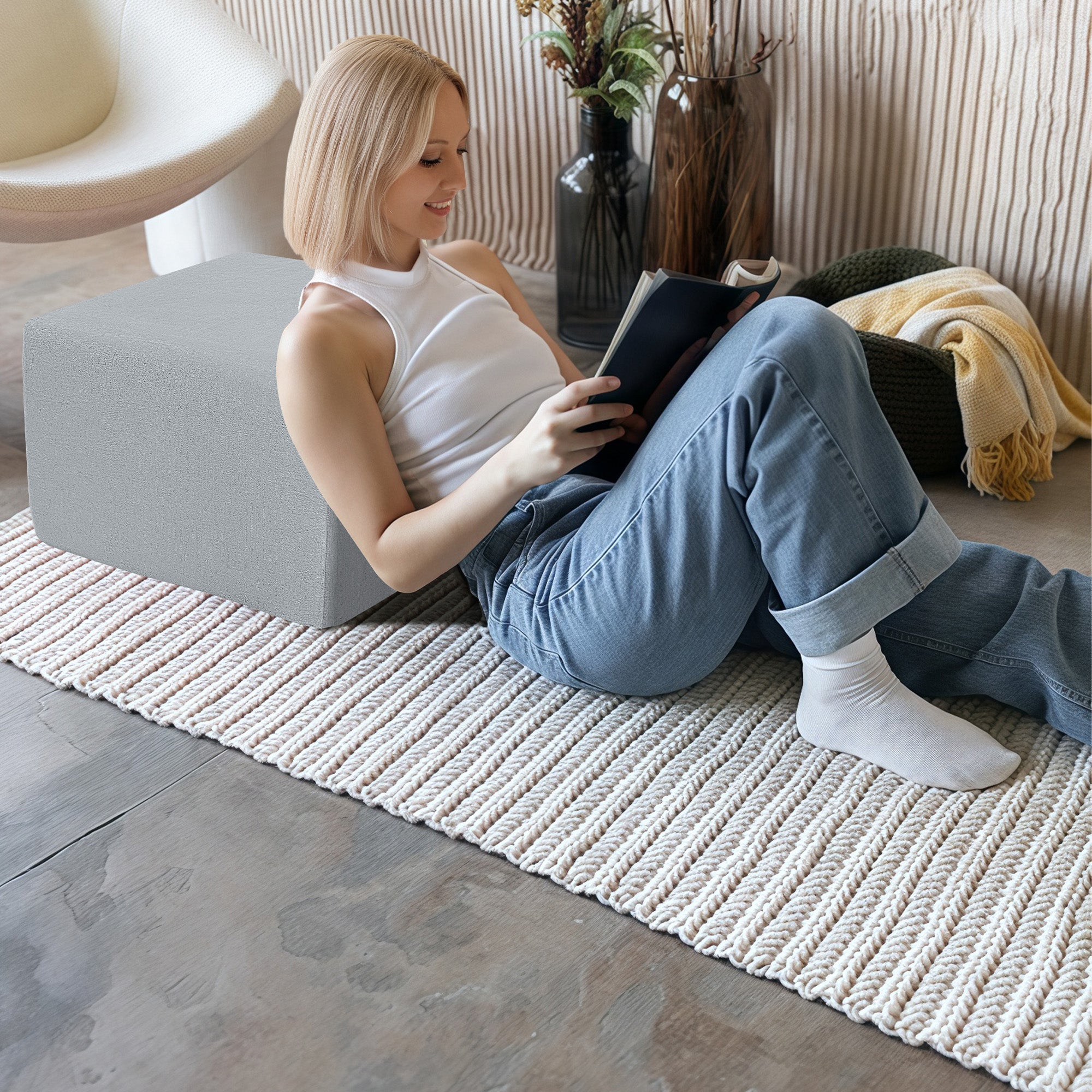 Pouf Ottoman Foot Rest