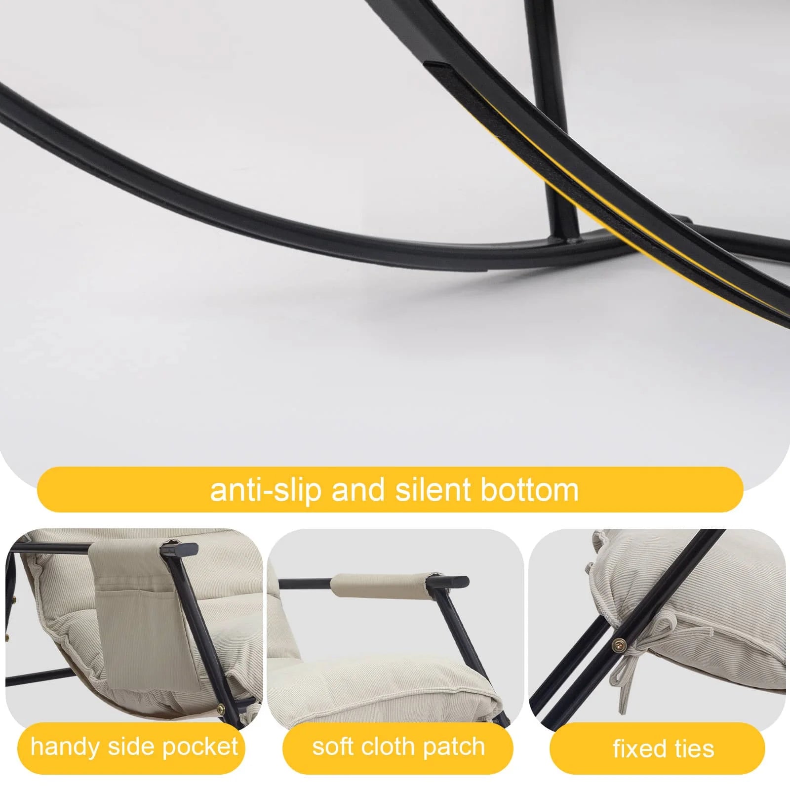 COMAX Rocking-beige Chair product details