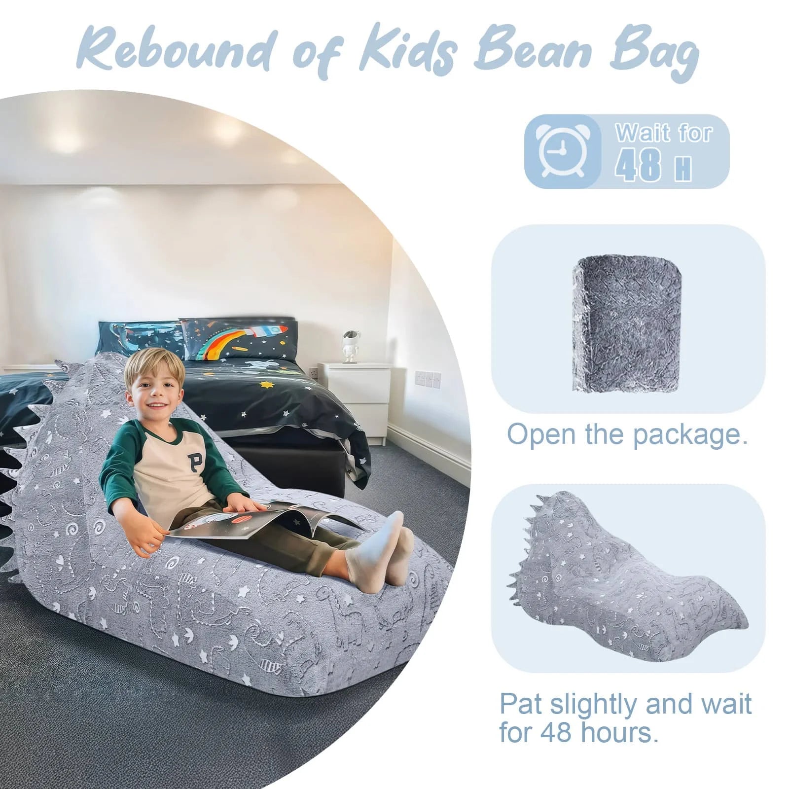 COMAX Kids Bean Bag Chairs