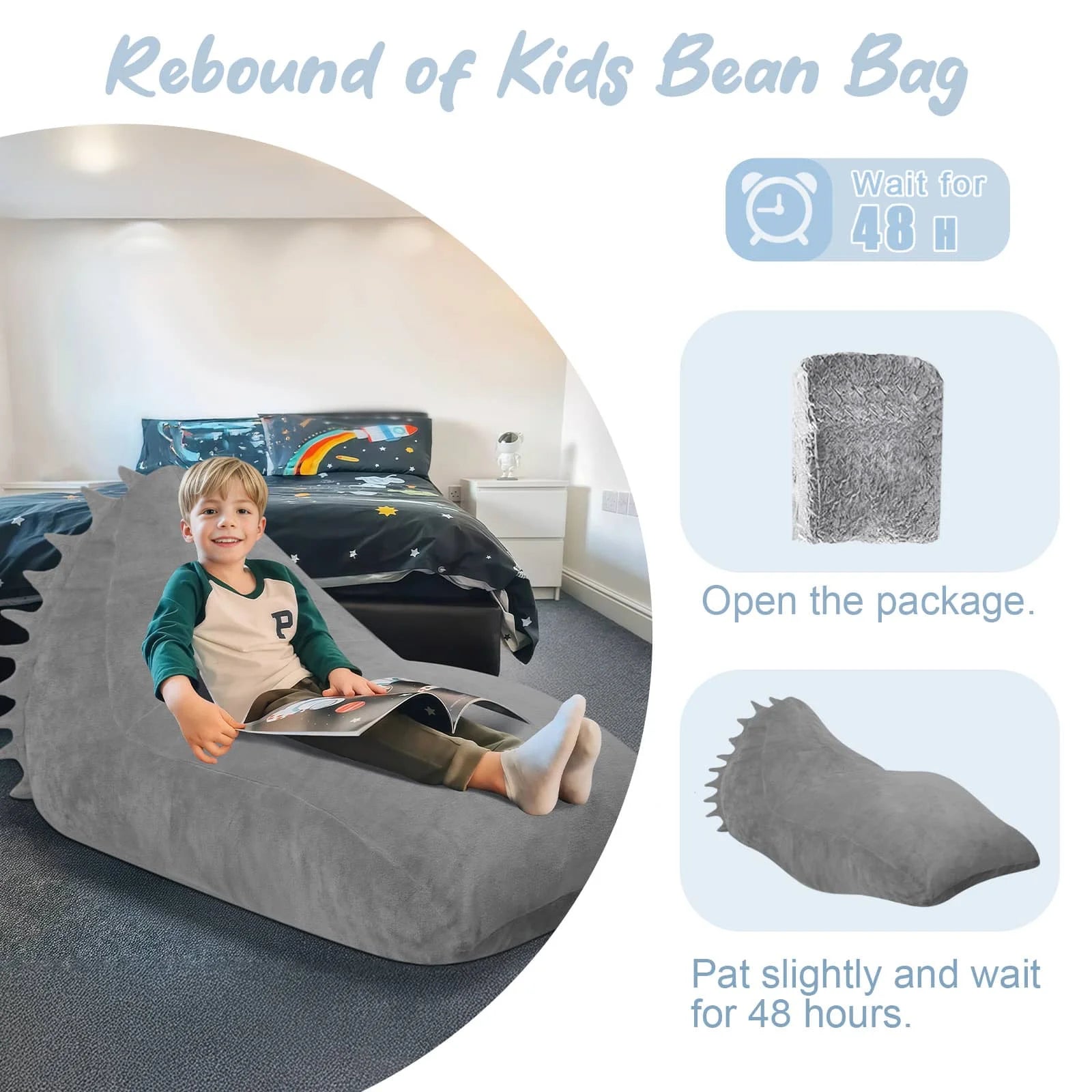 COMAX Kids Bean Bag Chairs