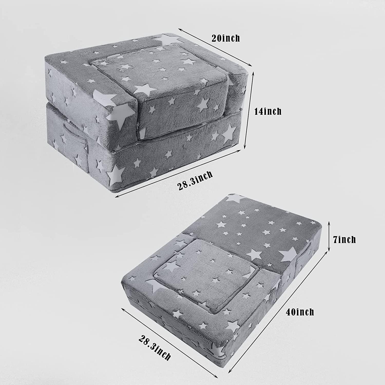 toddler chair size：20"D x 28.3"W x 14"H