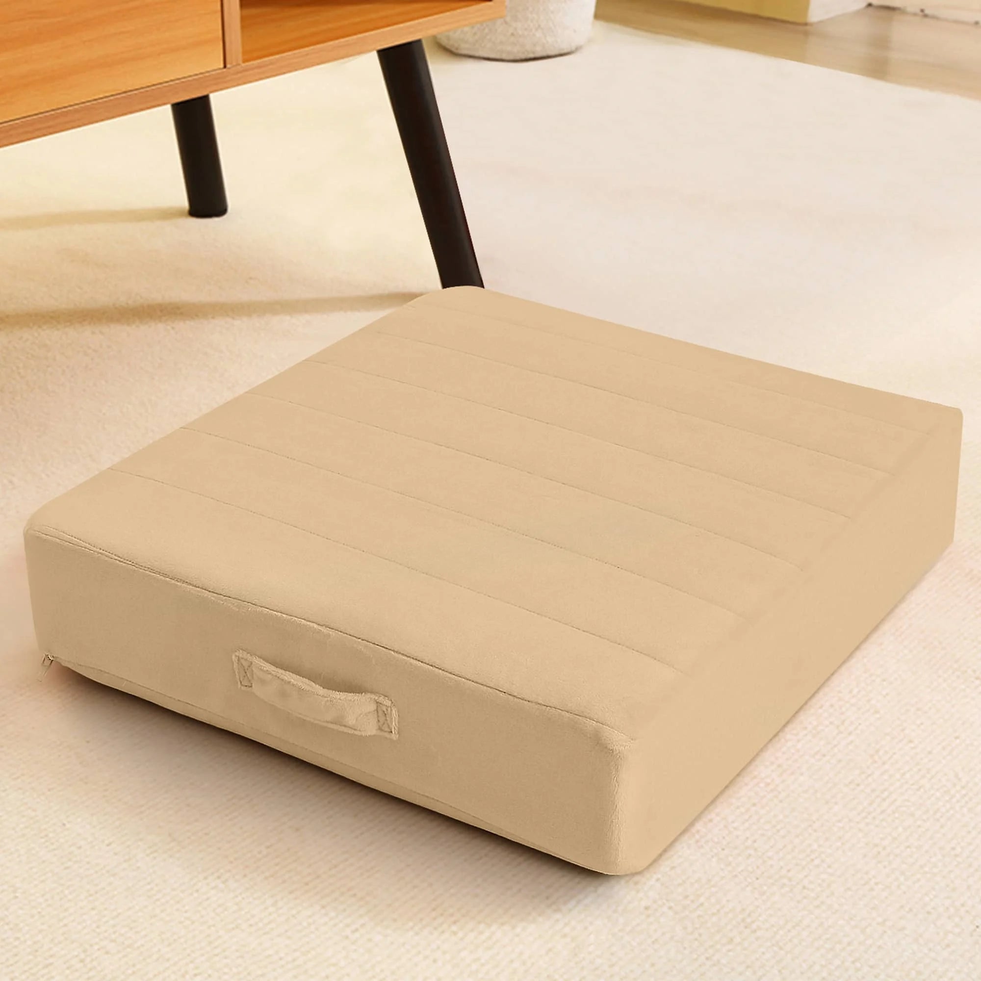 Glowosfa Large Floor Pillows-khaki