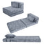Dinosaur Convertible Kids Foldable Floor MattressIGlowsofa