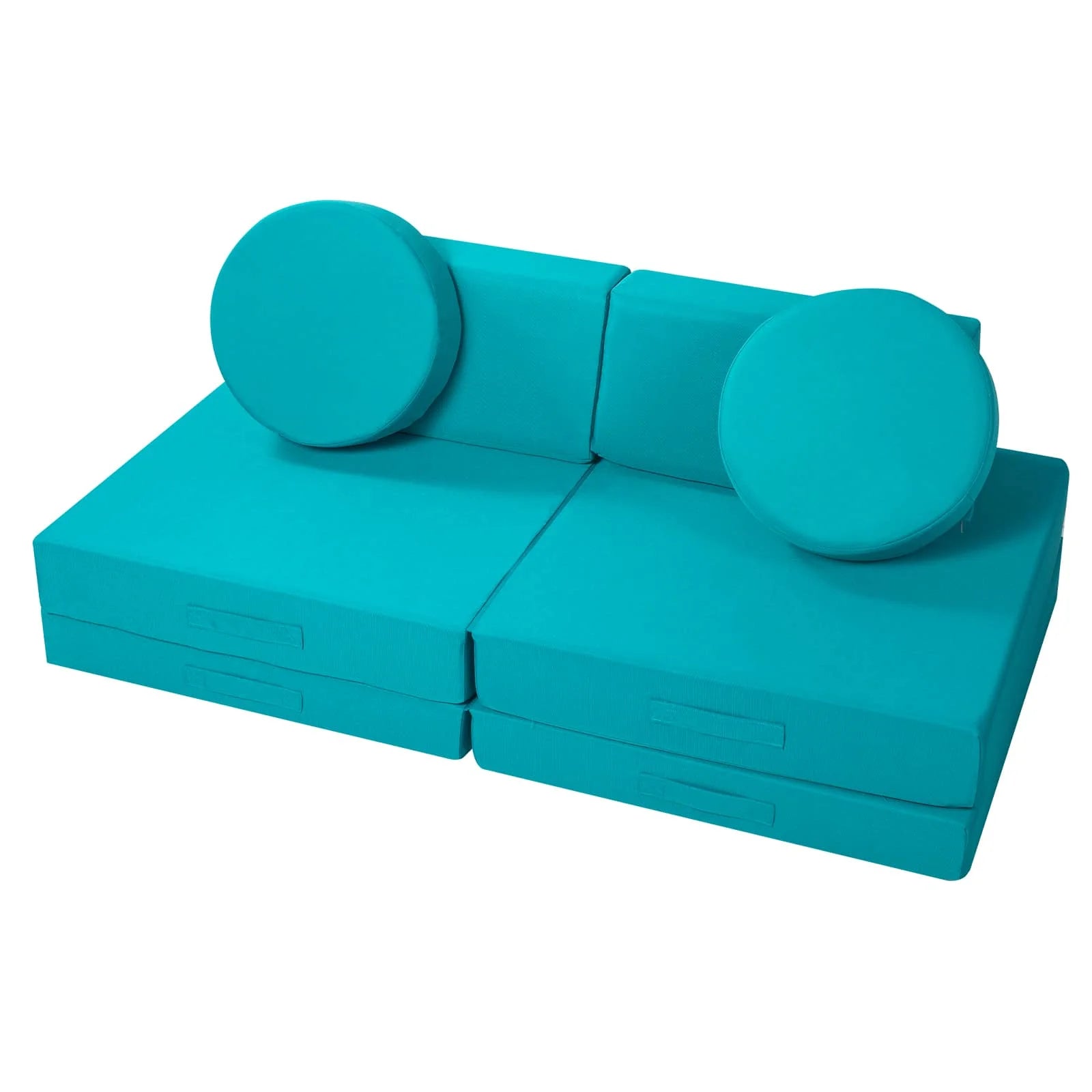 Kids Play Couch-Outdoor Sofas|Blue