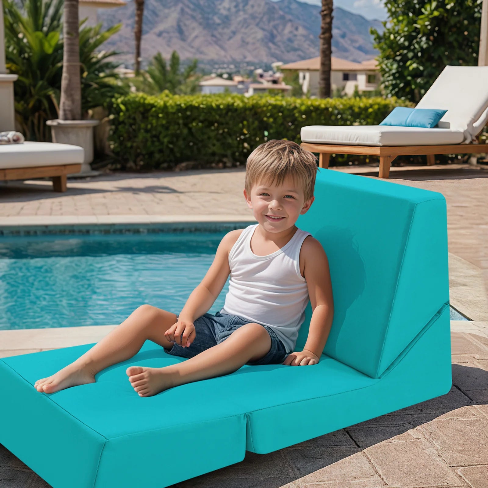 Children's Fold Out Sofa-Outdoor