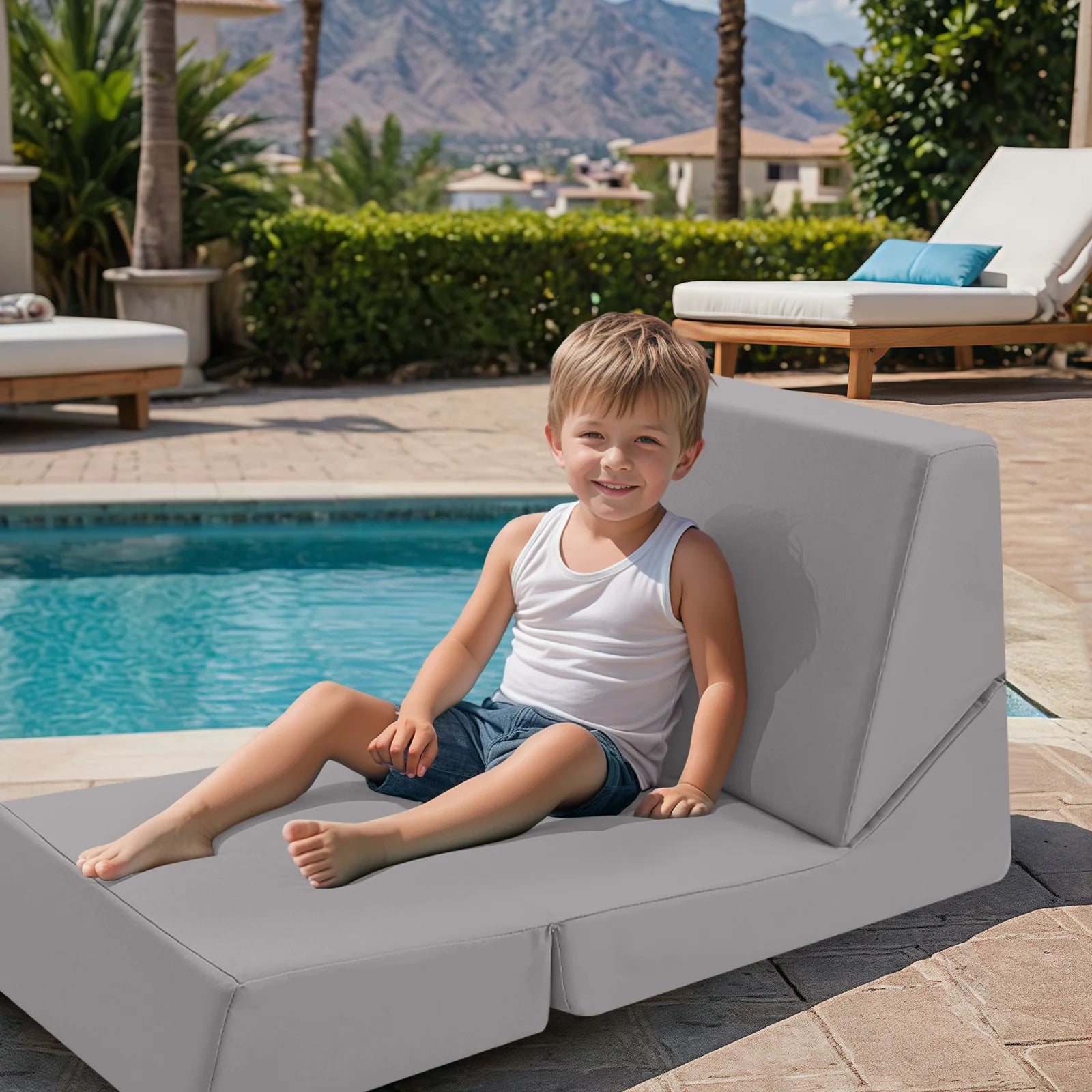 Children's Fold Out Sofa-Outdoor