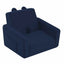 Kids Fold Out Couch-Navy|Glowsofa